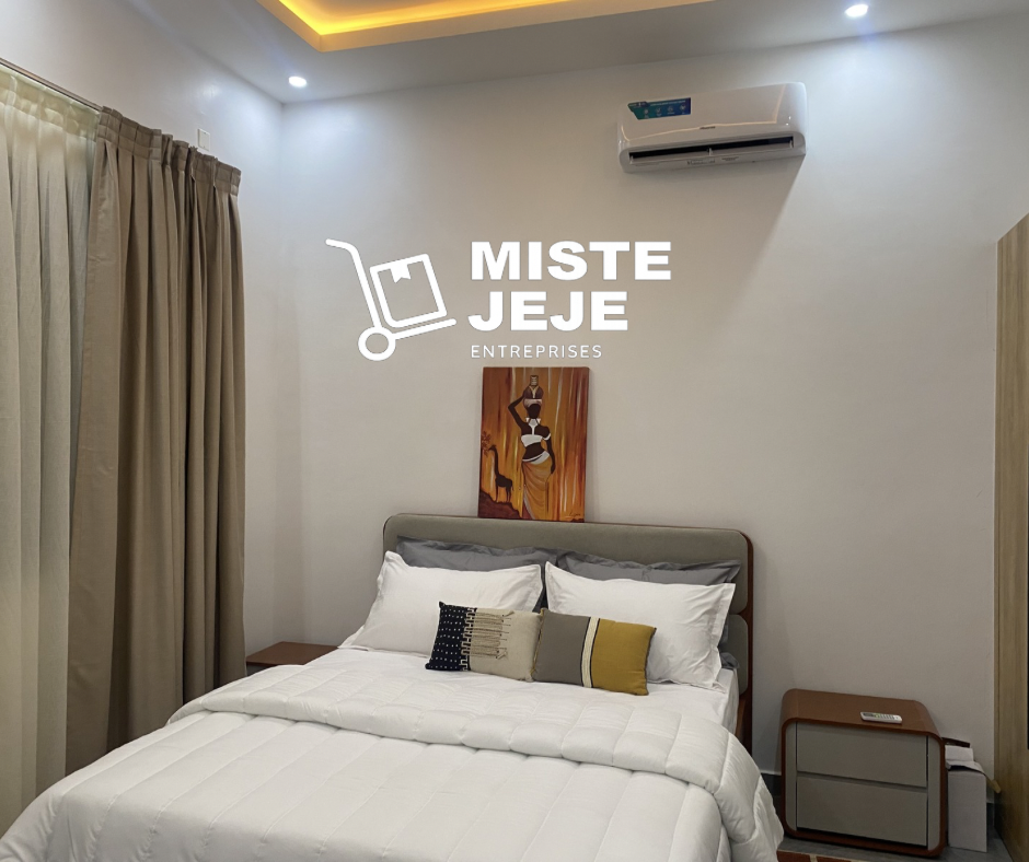 Chambre aménagée et prête à vivre